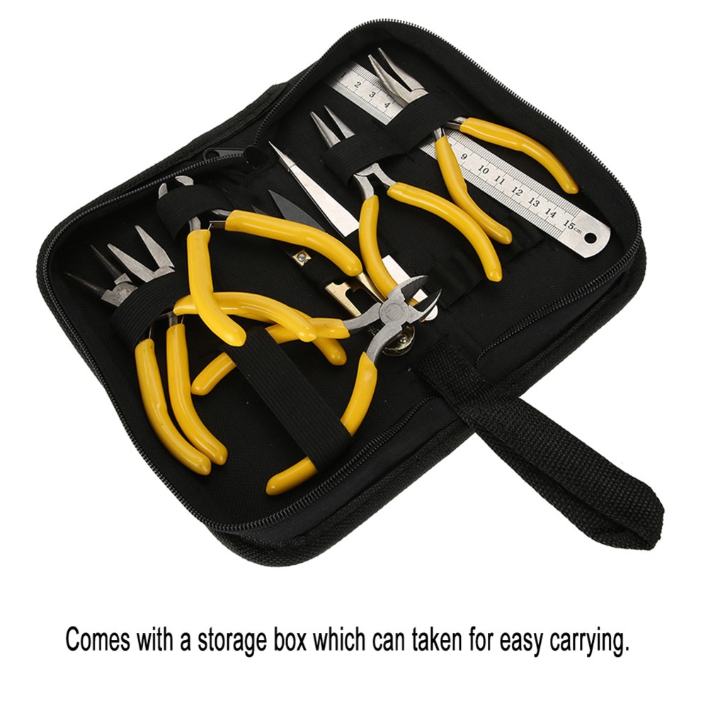 Jewelry Plier Set - 9Pcs 9 buah alat kombinasi untuk