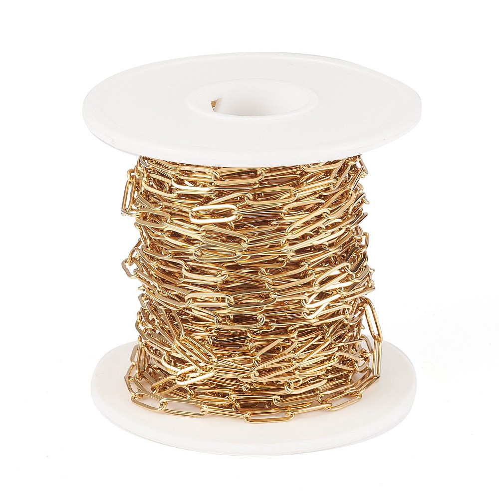 Chain Roll Cable - Panjang sekitar 32,8 kaki (10m)/gulungan Rantai