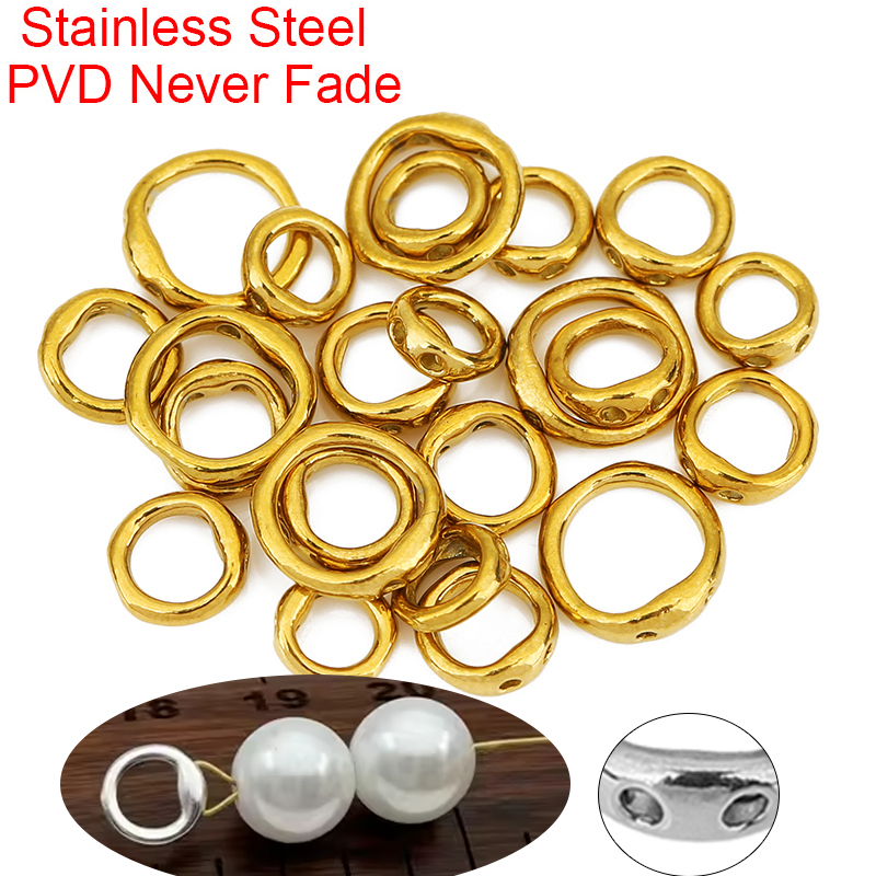 Jewelry Making Wire - 20 Buah Kait Kalung Baja Tahan