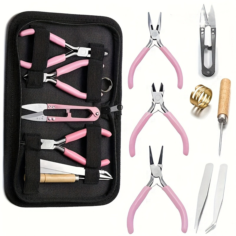 Jewelry Plier Set - 1set Set Alat Pembuat Kabel Senior,