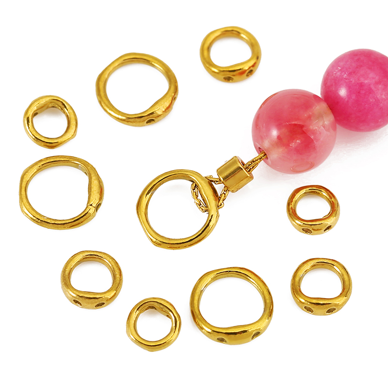 Jewelry Making Bead - 30pcs 5/6/8mm Perlengkapan Manik-Manik Baja Tahan