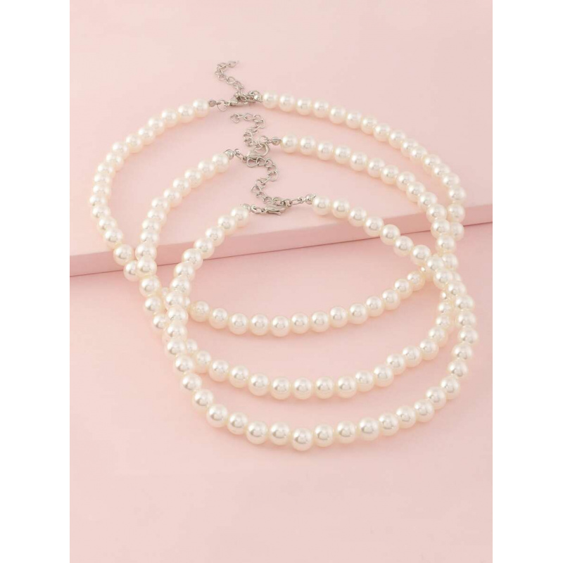 Jewelry Making Kits For Girls - Set Perhiasan Choker Kalung Manik-manik Mutiara