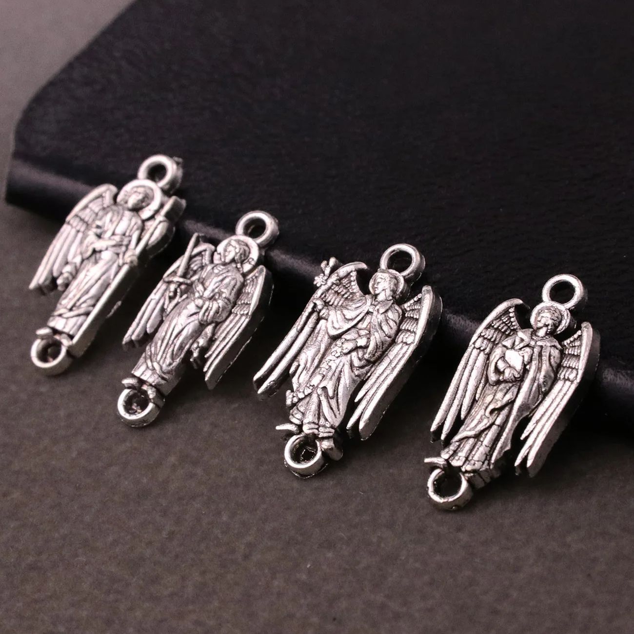 Jewelry Making Michaels - 4 Buah Konektor Saint Michael Gabriel