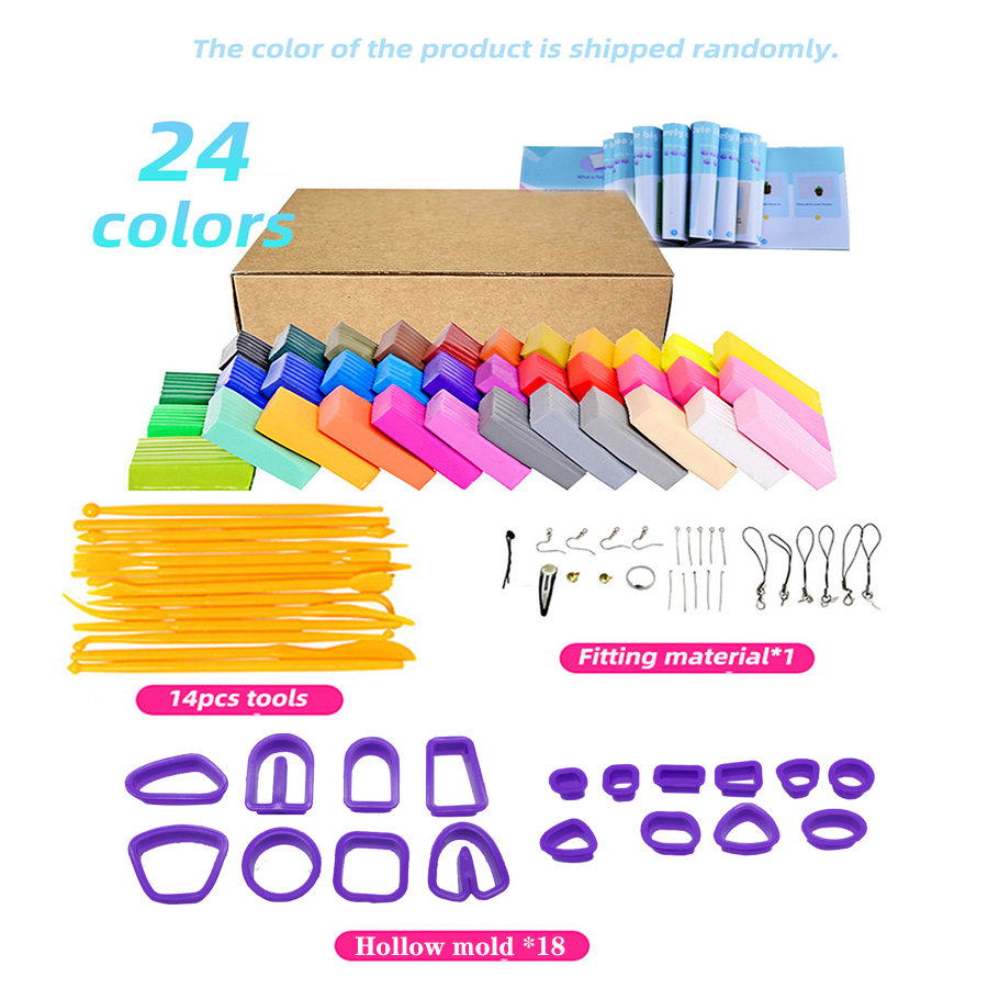 Jewelry Making Kits For Girls - Kit Pembuatan Anting Tanah Liat Polimer