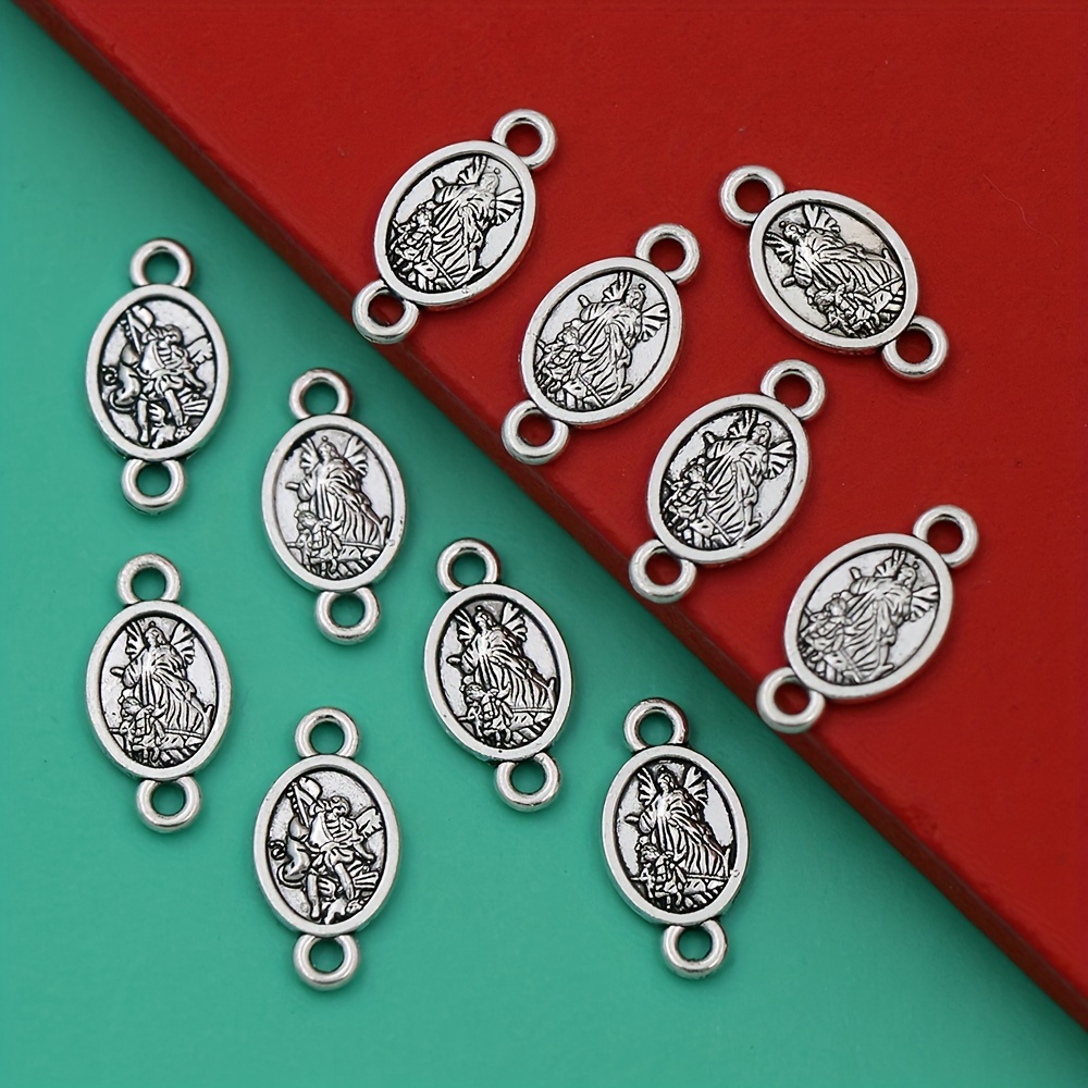 Jewelry Making Michaels - LZsilver 27 Buah 16.8X8.6Mm ST MICHAEL