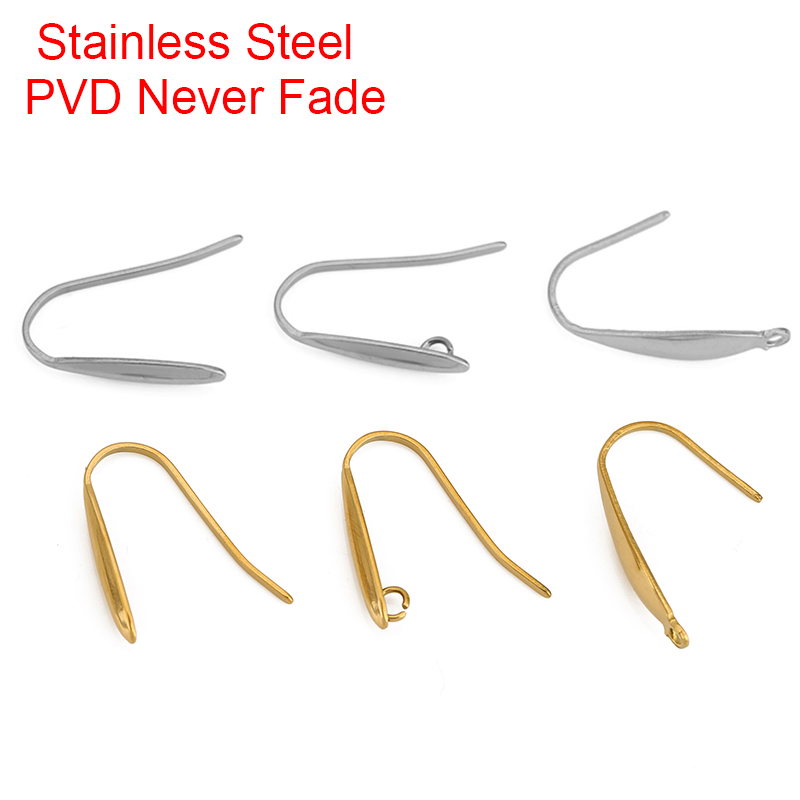 Jewelry Making Wire - 10 Buah Perlengkapan Gesper Anting Hipoalergenik
