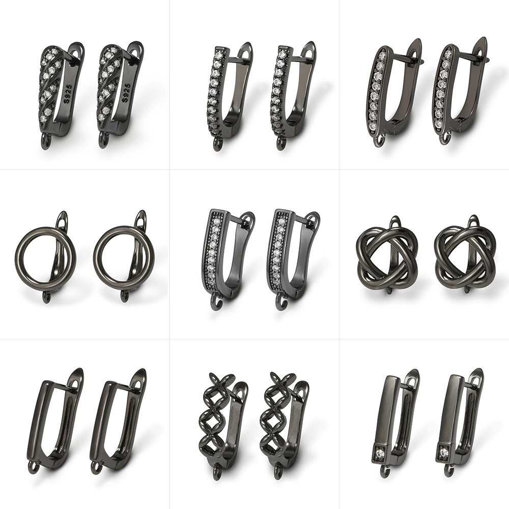 Jewelry Making Hardware - YANASI 1 Pasang Kait Anting Kuningan