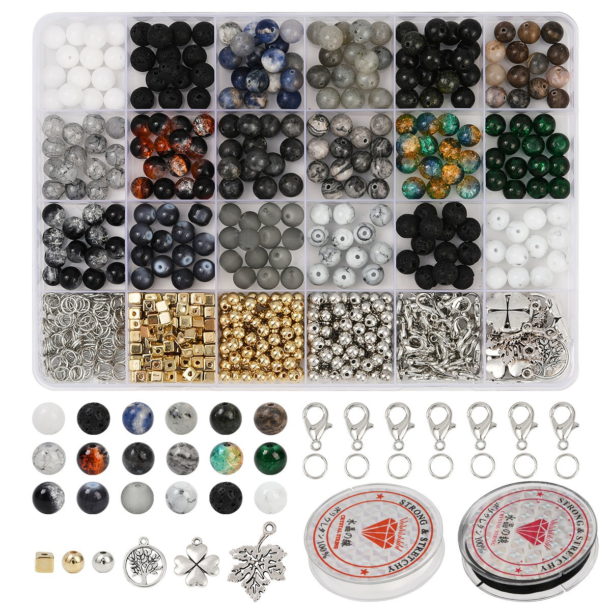 Jewelry Making Kits For Girls - Batu Alam Batu Permata Pembuatan Perhiasan