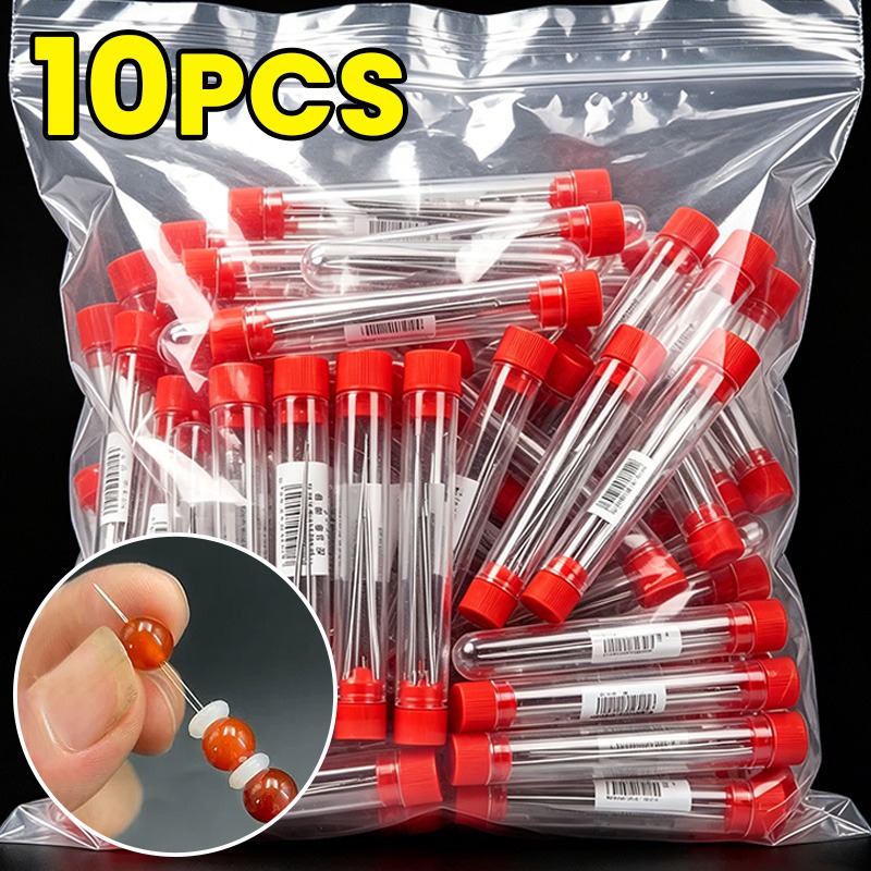 Jewelry Making Wire - 1/10pcs Jarum Manik-manik Terbuka DIY Set