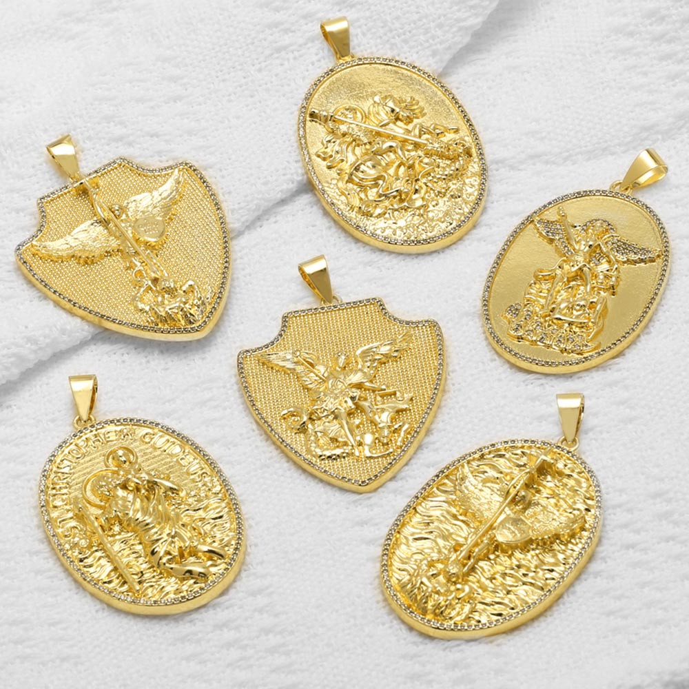 Jewelry Making Michaels - OCESRIO Medali St Michael untuk Kalung