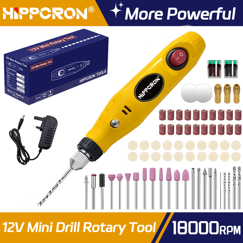 Jewelry Making Drill - Hippcron Mini Handheld Electric Drill Pen
