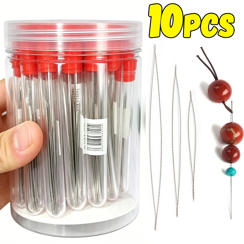 Jewelry Making Drill - 1-10 Buah Jarum Manik-manik Jarum Manik-manik