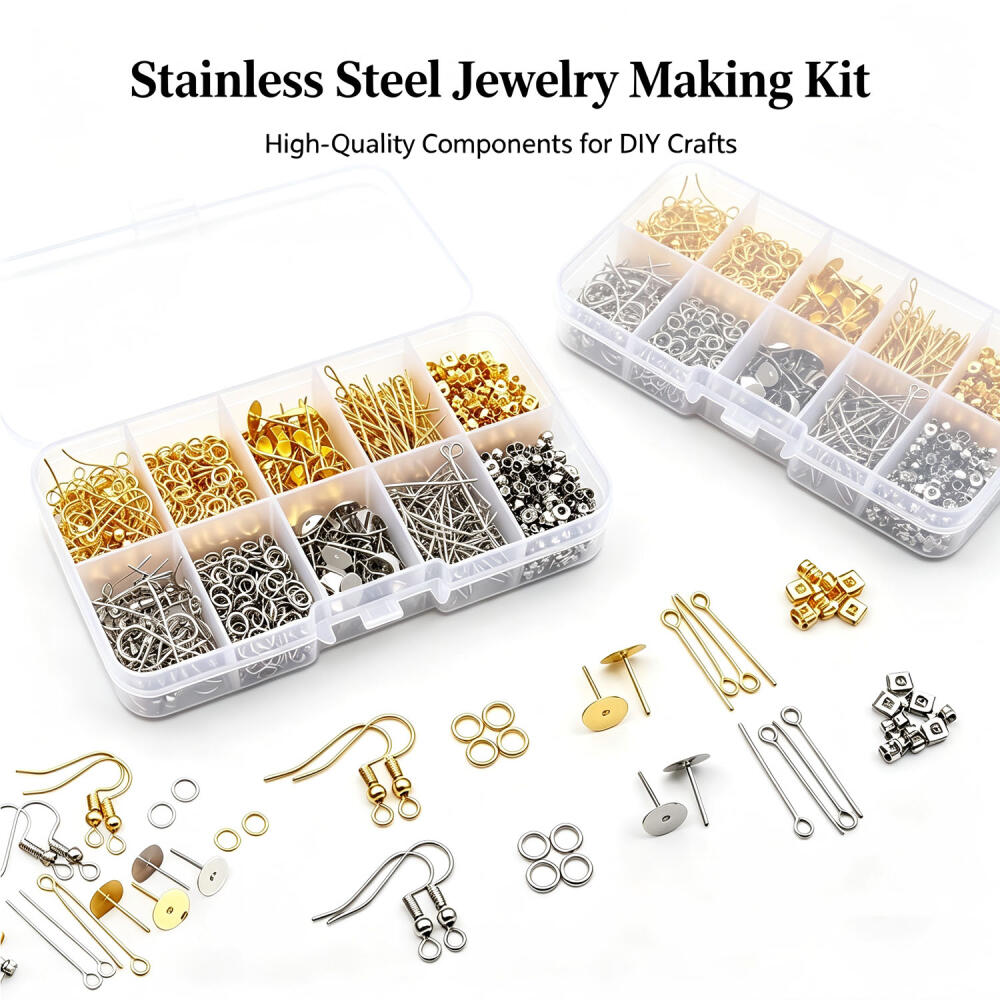 Jewelry Making Organizer Box - 1 Set Kotak Pengait Telinga Single