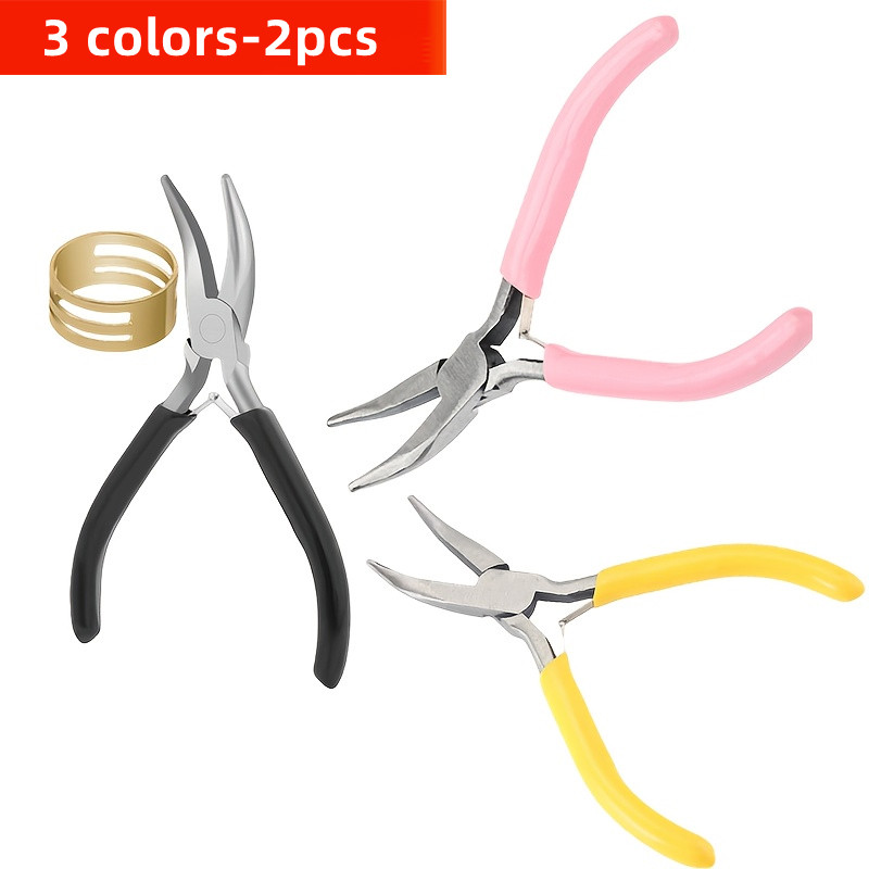 2 buah Tang Mulut Lengkung Ser - Jewelry Plier Set ulasan dan harga