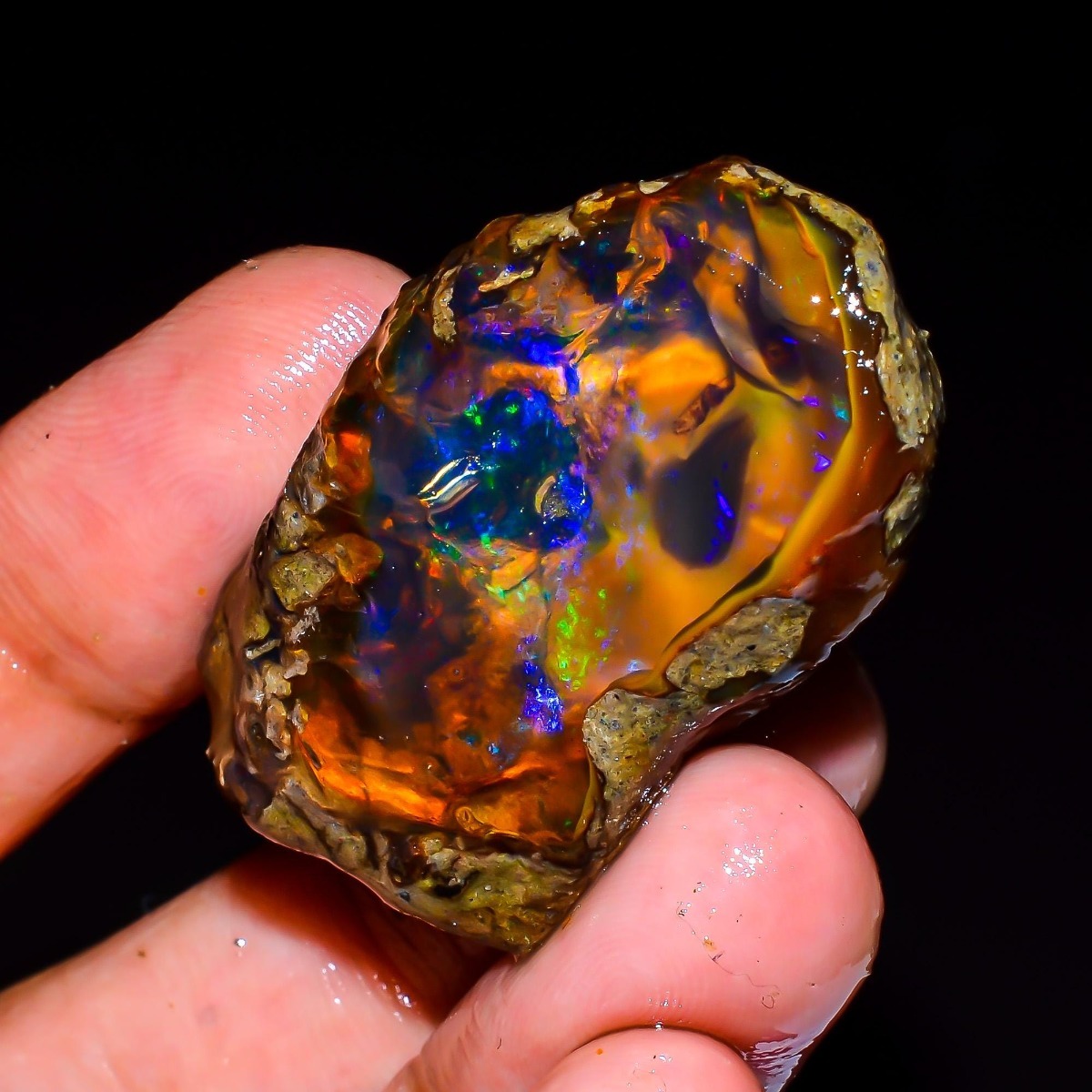 Batu Opal Etiopia Alami Mentah - Jewelry Making Raw Materials ulasan dan harga