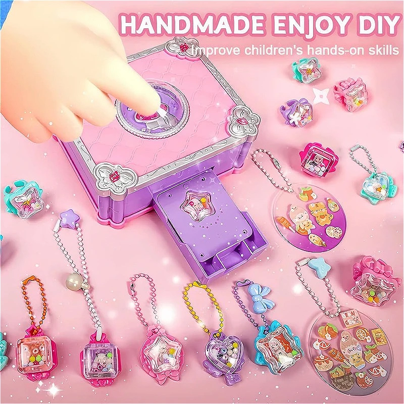 Kit Pembuat Stiker 3D DIY Mesi - Jewelry Making Kits For Girls ulasan dan harga