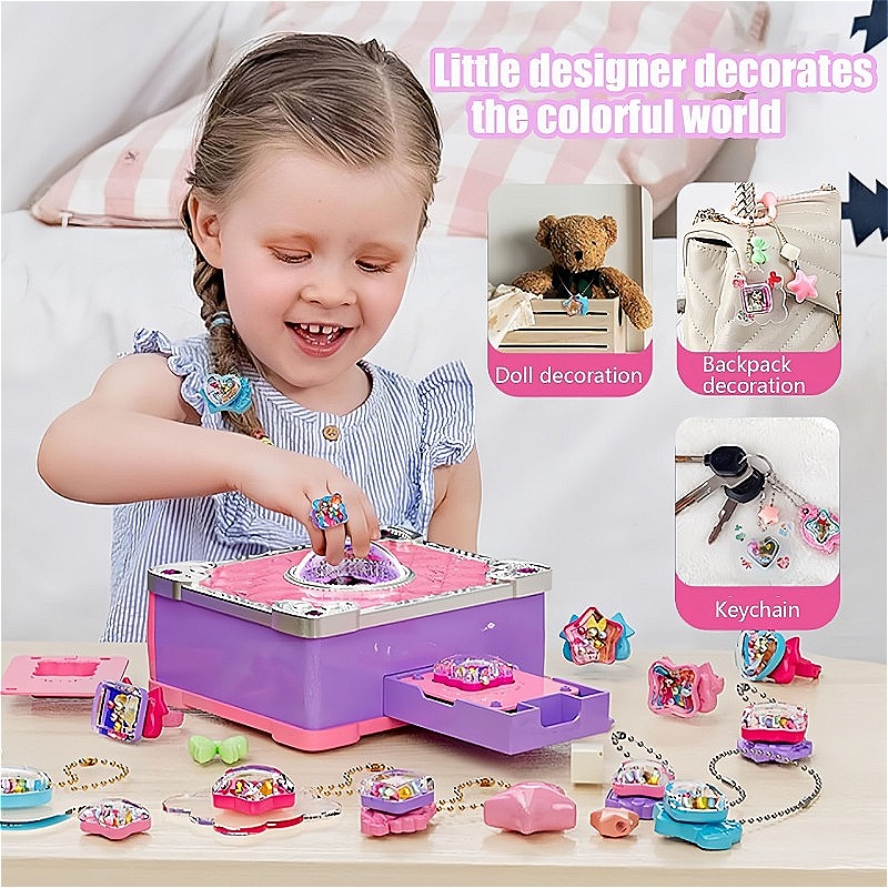Kit Pembuat Stiker 3D DIY Mesi - Jewelry Making Kits For Girls ulasan dan harga