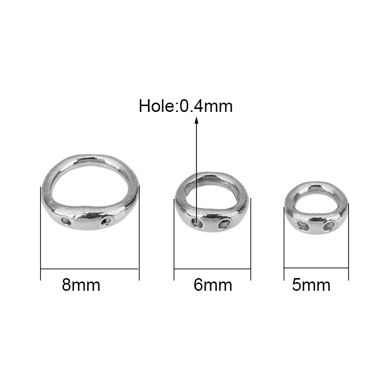 20 Buah Kait Kalung Baja Tahan - Jewelry Making Wire ulasan dan harga