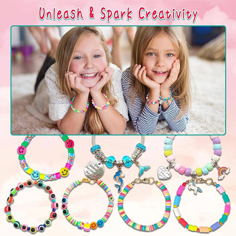 3400 buah jimat manik-manik me - Jewelry Making Kits For Girls ulasan dan harga