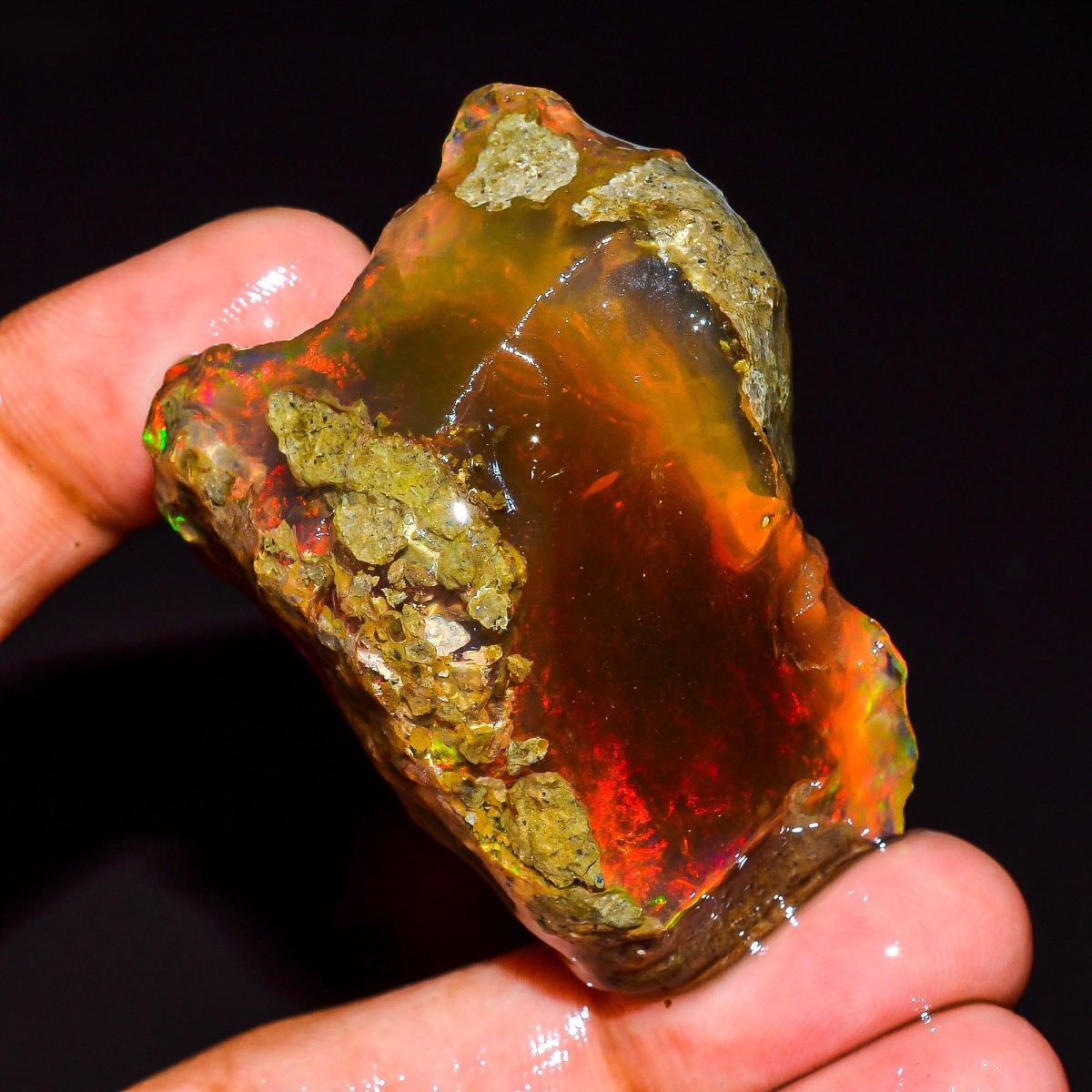 25-80CT Batu Opal Etiopia Alam - Jewelry Making Raw Materials ulasan dan harga