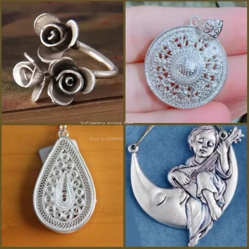 5G/10G Tanah Liat Perak Murni  - Jewelry Making Raw Materials ulasan dan harga