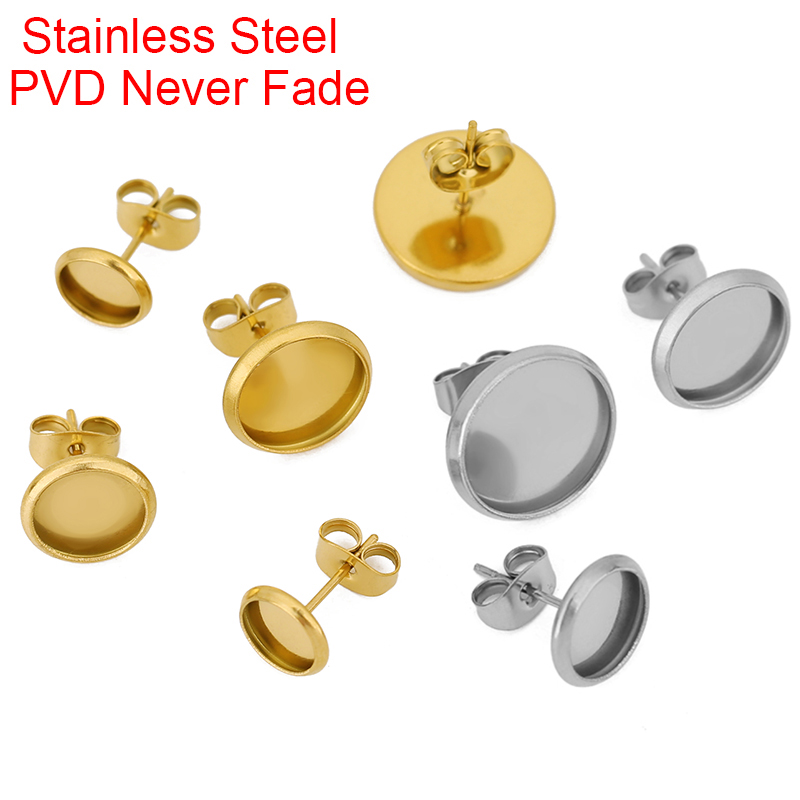 20 Buah PVD Anting Kancing Baj - Jewelry Making Soldering Kit ulasan dan harga