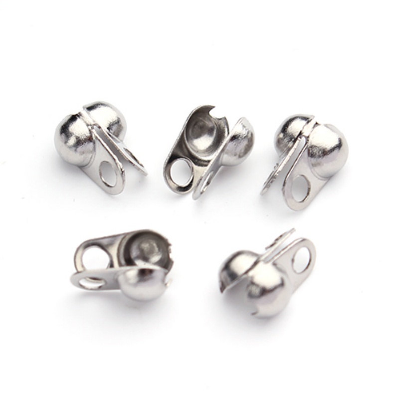 50 Buah Gesper Rantai Bola Baj - Jewelry Making Bead ulasan dan harga