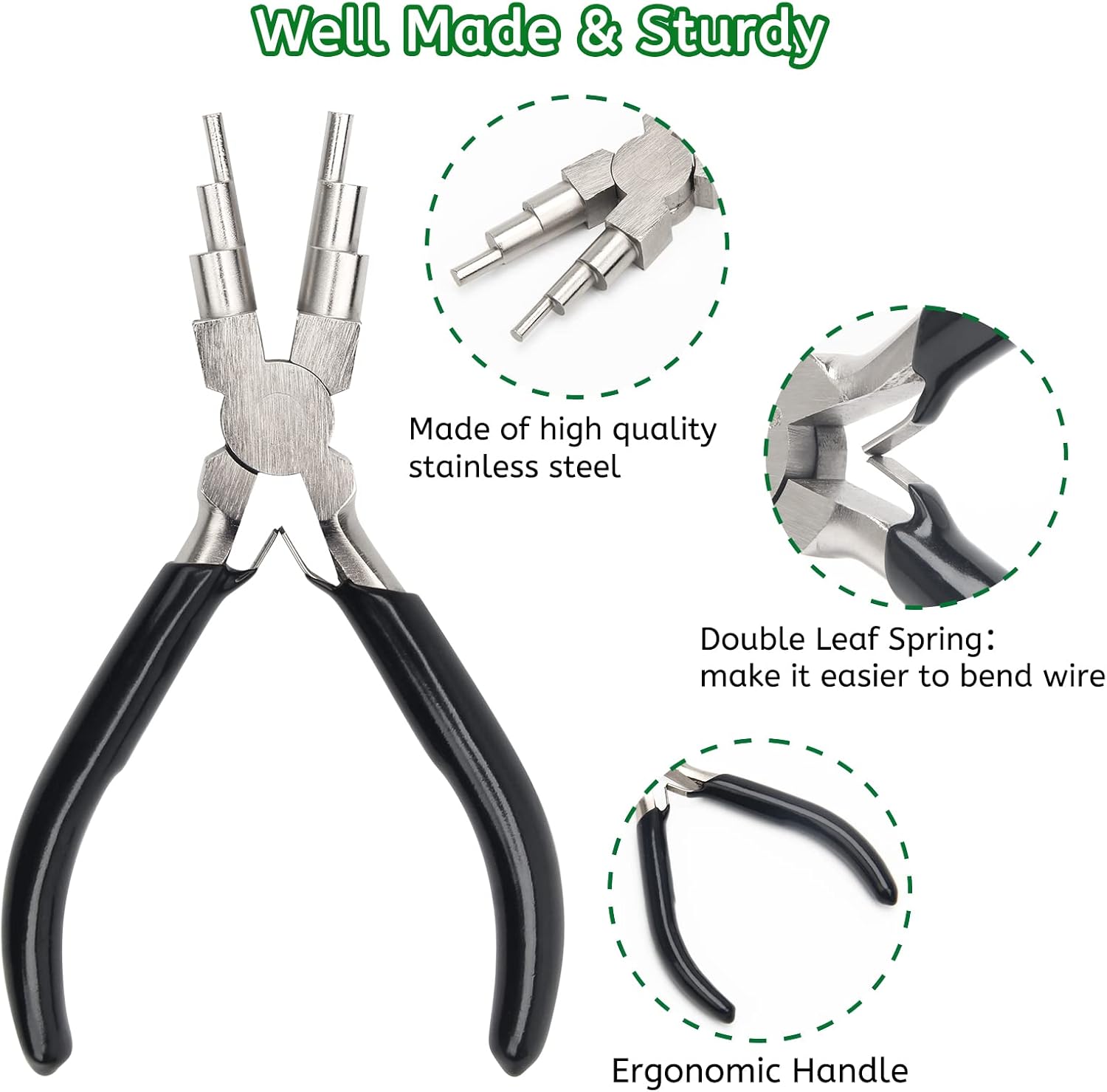 Tang Pembuat Lingkaran Kawat 6 - Jewelry Plier Set ulasan dan harga