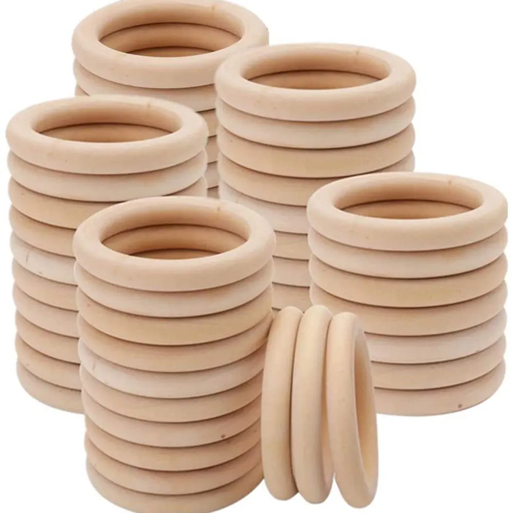 Cincin Kayu Solid Belum Selesa - Jewelry Making Hardware ulasan dan harga