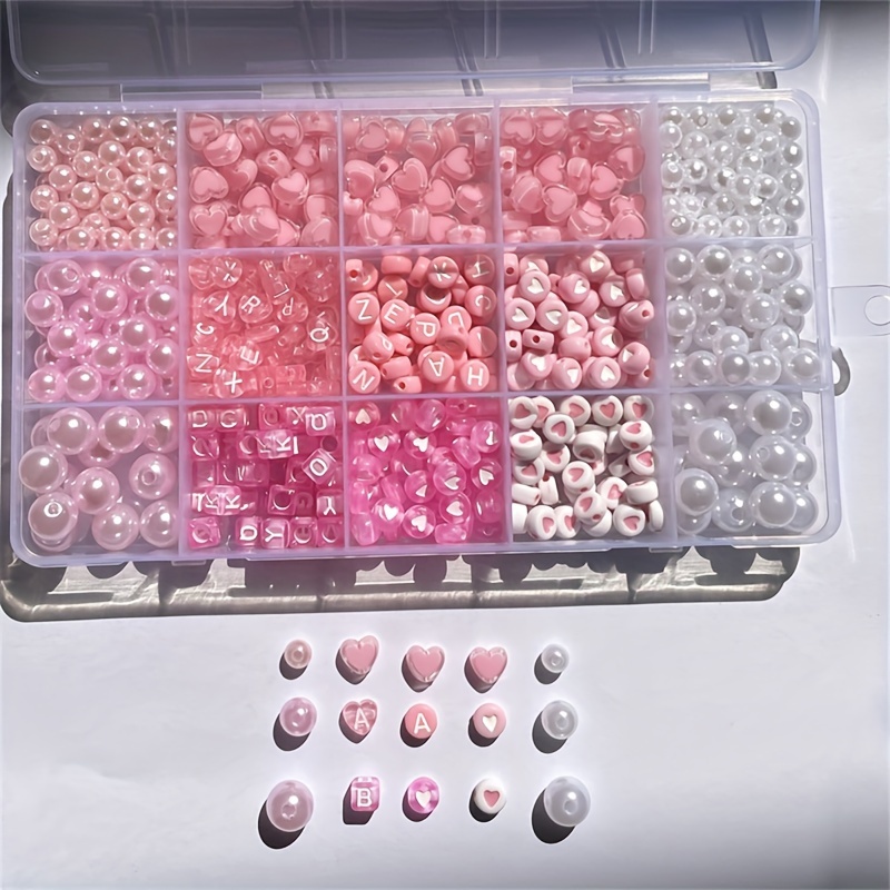 Kotak alfabet merah muda 10 bu - Jewelry Making Soldering Kit ulasan dan harga