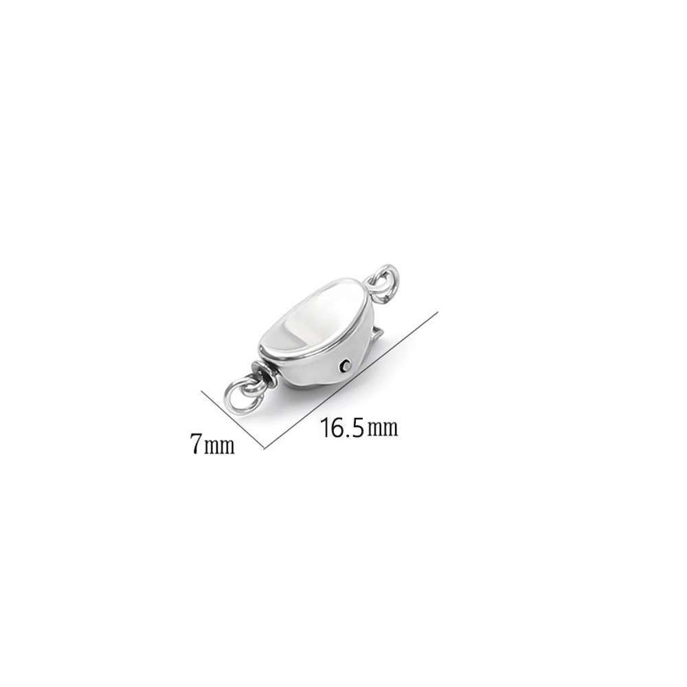 5 Buah Gesper Kalung Baja Tita - Jewelry Making Bead ulasan dan harga
