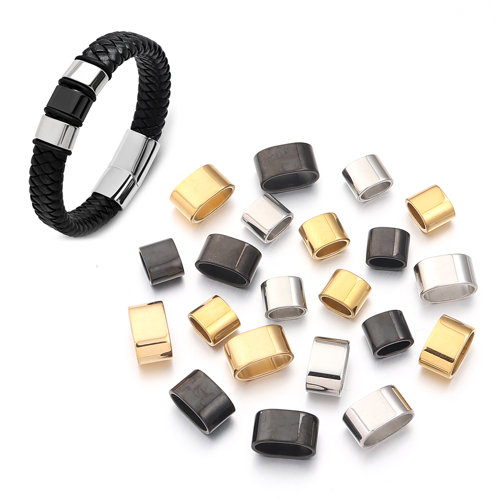 6pcs Manik-manik Slider Tabung - Jewelry Making Bead ulasan dan harga
