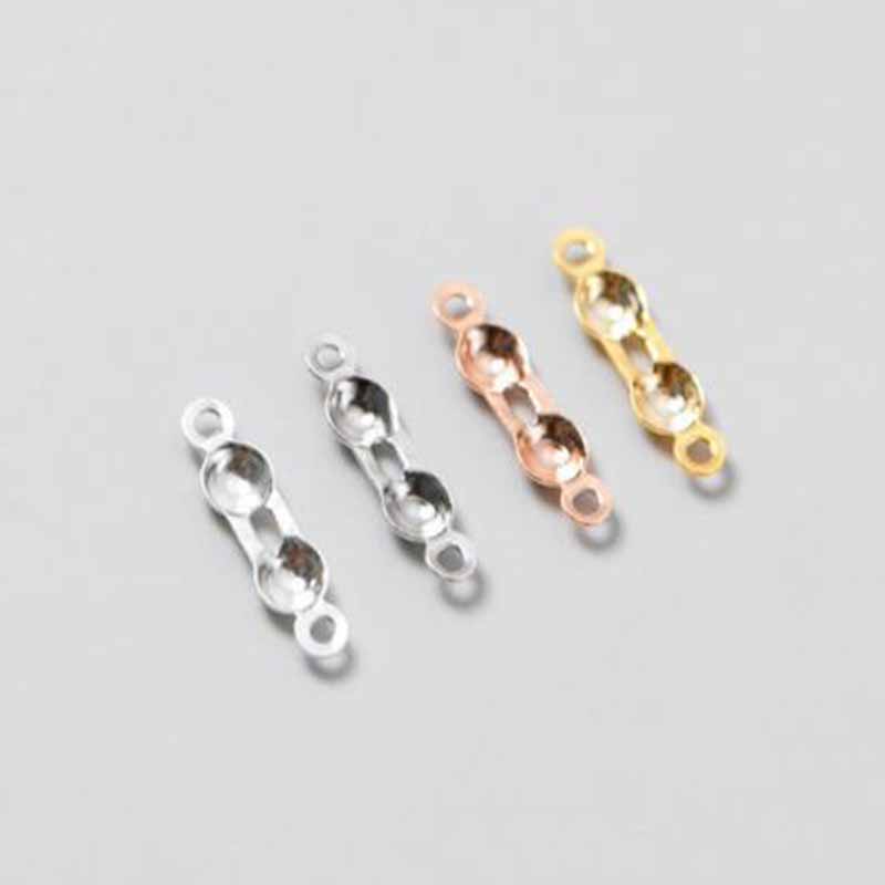 4pcs Manik-manik Penutup Perak - Jewelry Making Bead ulasan dan harga