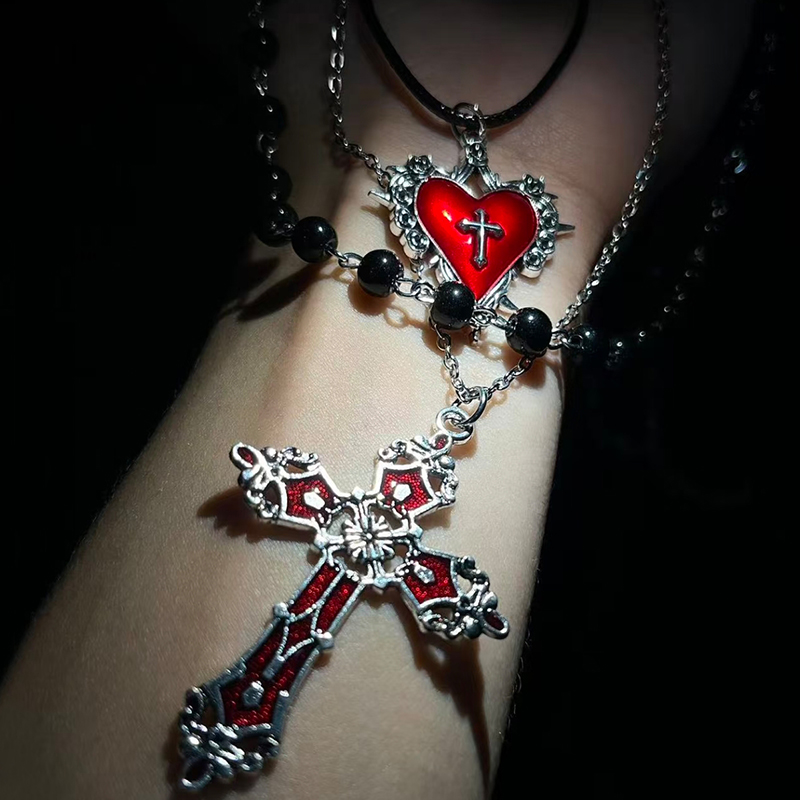 Kalung Punk Gothic Y2K Multi L - Jewelry Making Kits For Girls ulasan dan harga