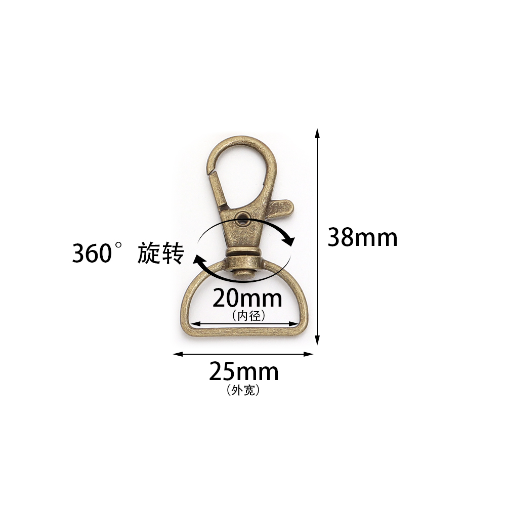 10 Buah/Lot Gesper Putar Logam - Jewelry Making Hardware ulasan dan harga