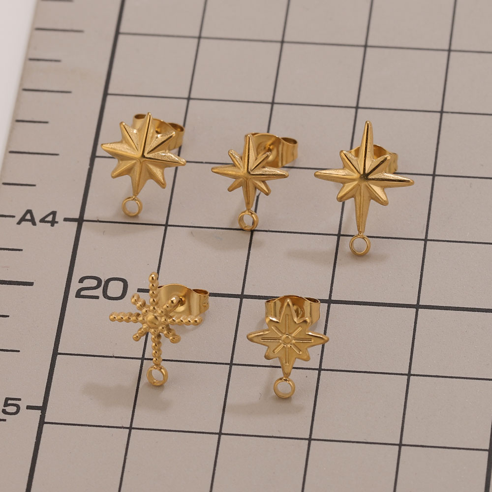 6 pcs Anting-anting Bintang St - Jewelry Making Soldering Kit ulasan dan harga
