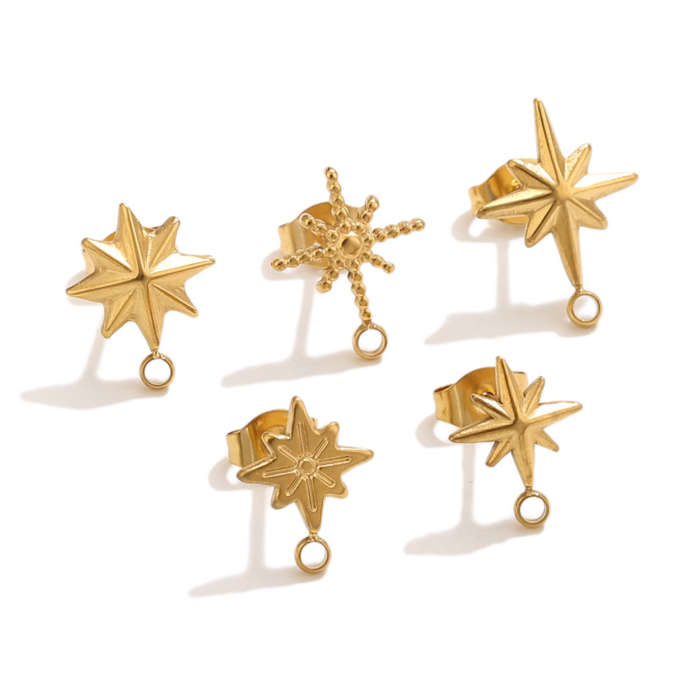 6 pcs Anting-anting Bintang St - Jewelry Making Soldering Kit ulasan dan harga