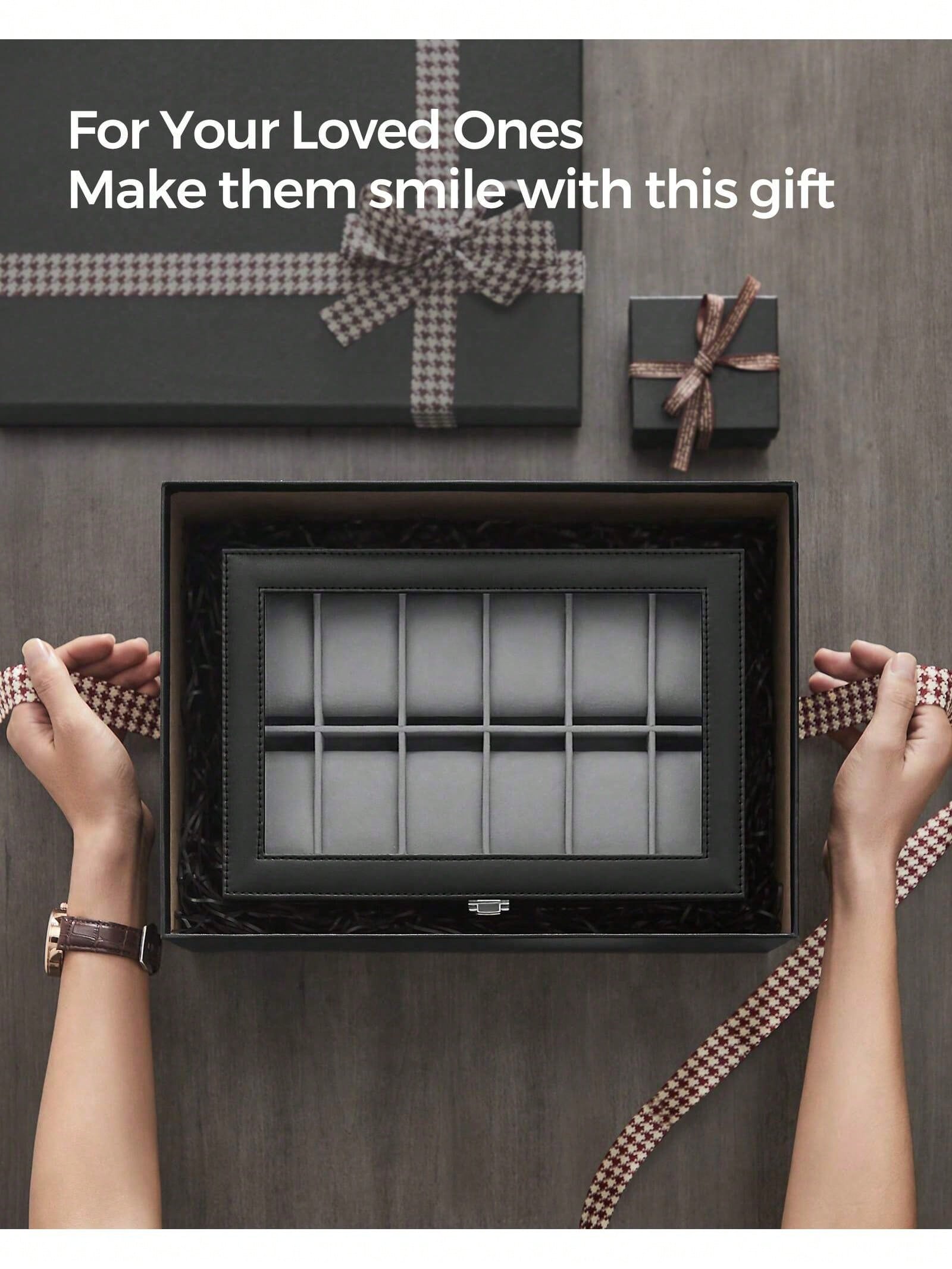 Kotak Jam Tangan 12 Slot yang  - Jewelry Making Organizer Box ulasan dan harga