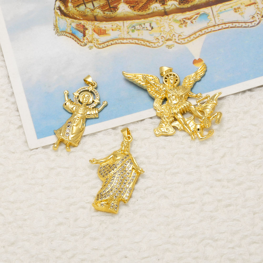 OCESRIO St Michael Charms untu - Jewelry Making Michaels ulasan dan harga