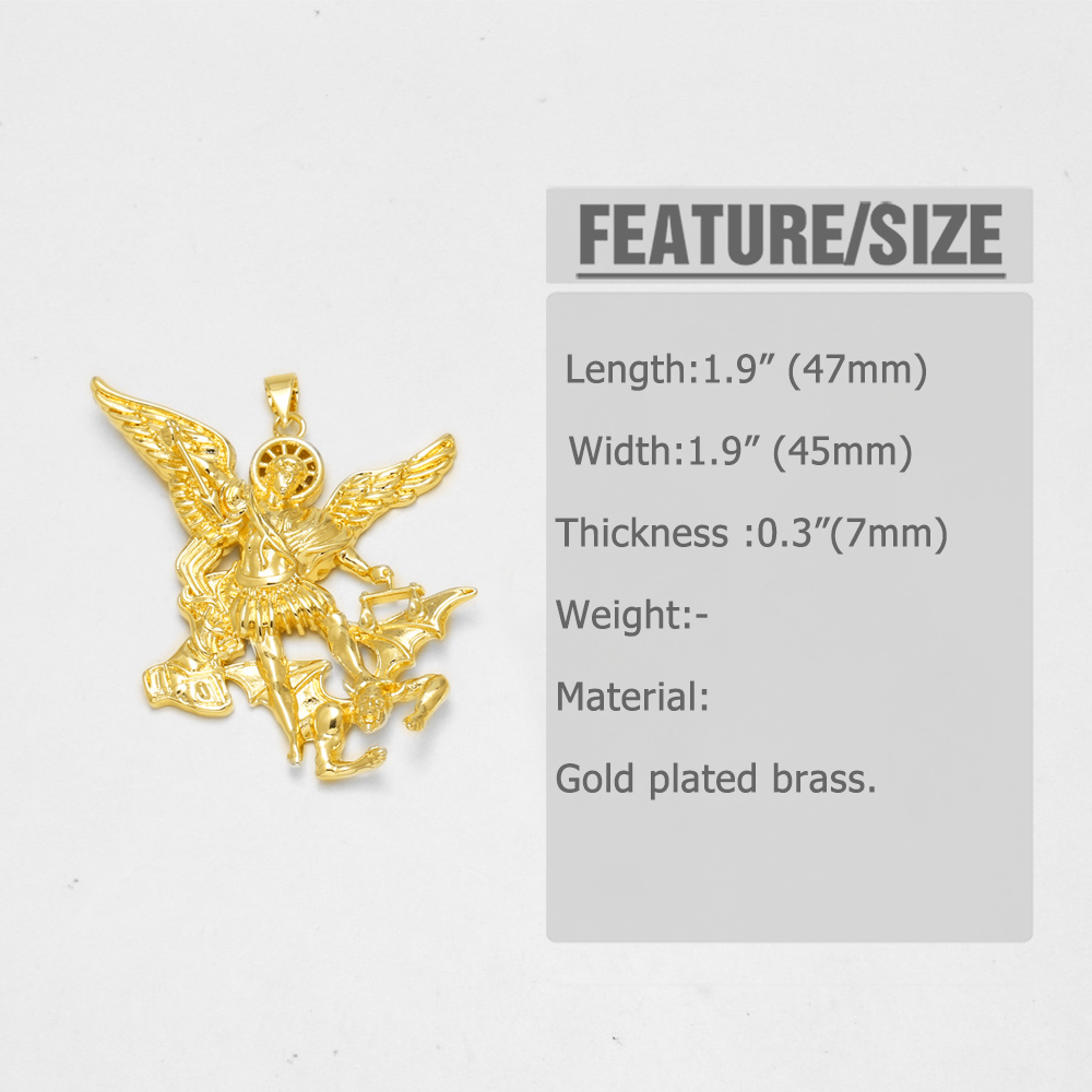 OCESRIO St Michael Charms untu - Jewelry Making Michaels ulasan dan harga
