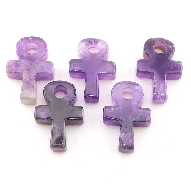 Liontin Salib Ankh Kristal Ame - Jewelry Making Michaels ulasan dan harga