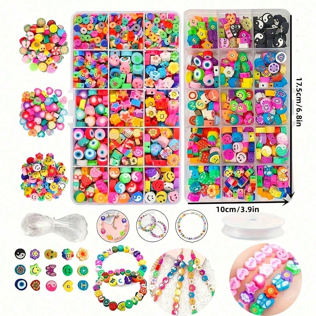 1450/1200/250pcs Set Manik-man - Jewelry Making Organizer Box ulasan dan harga