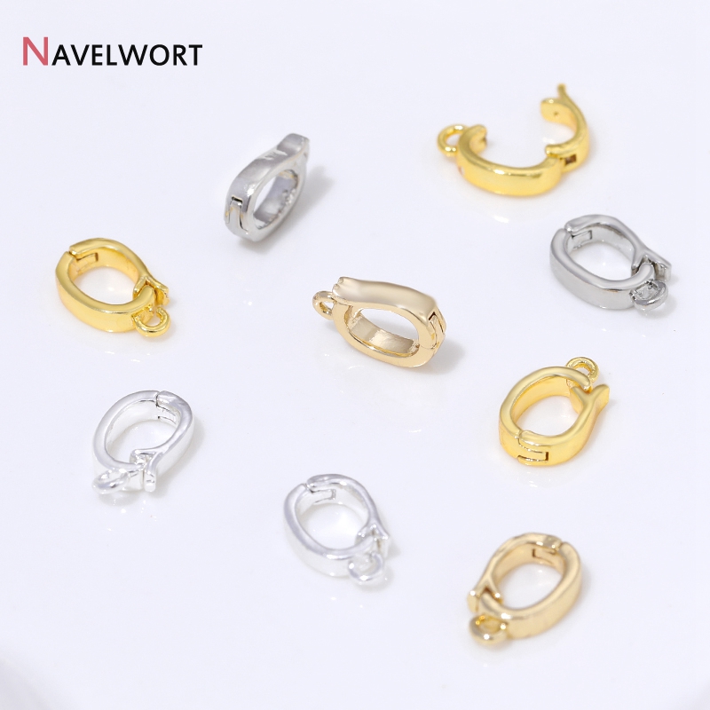 Penutup Kalung Berengsel Logam - Jewelry Making Hardware ulasan dan harga