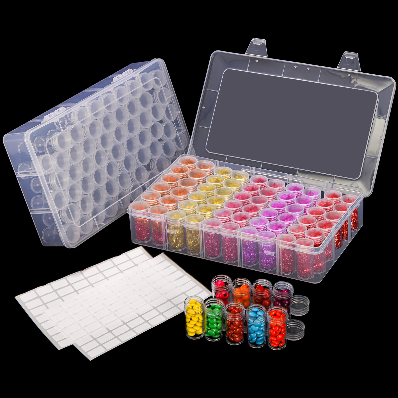 1 Buah Kotak Penyimpanan Plast - Jewelry Making Organizer Box ulasan dan harga
