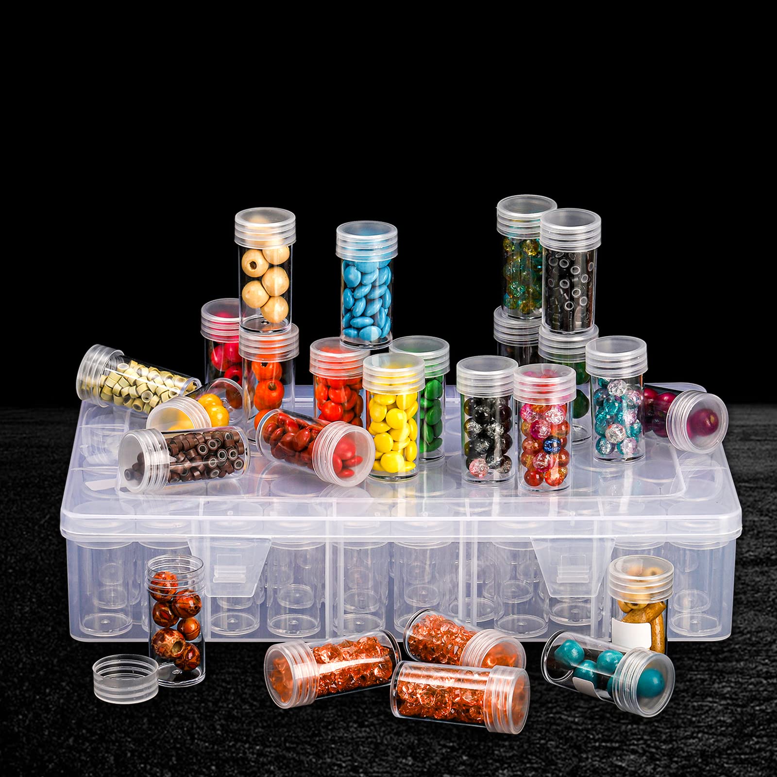 1 Buah Kotak Penyimpanan Plast - Jewelry Making Organizer Box ulasan dan harga