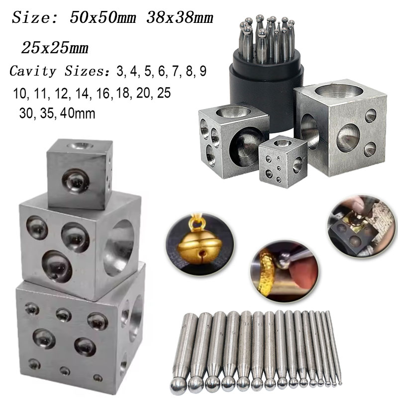 Blok Dapping Persegi dengan Ro - Jewelry Plier Set ulasan dan harga