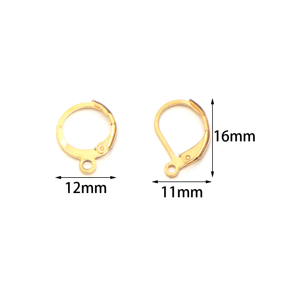 20 Buah/Lot Kait Telinga Baja  - Jewelry Making Hardware ulasan dan harga