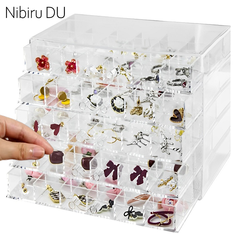 Kotak penyimpanan perhiasan tr - Jewelry Making Organizer Box ulasan dan harga