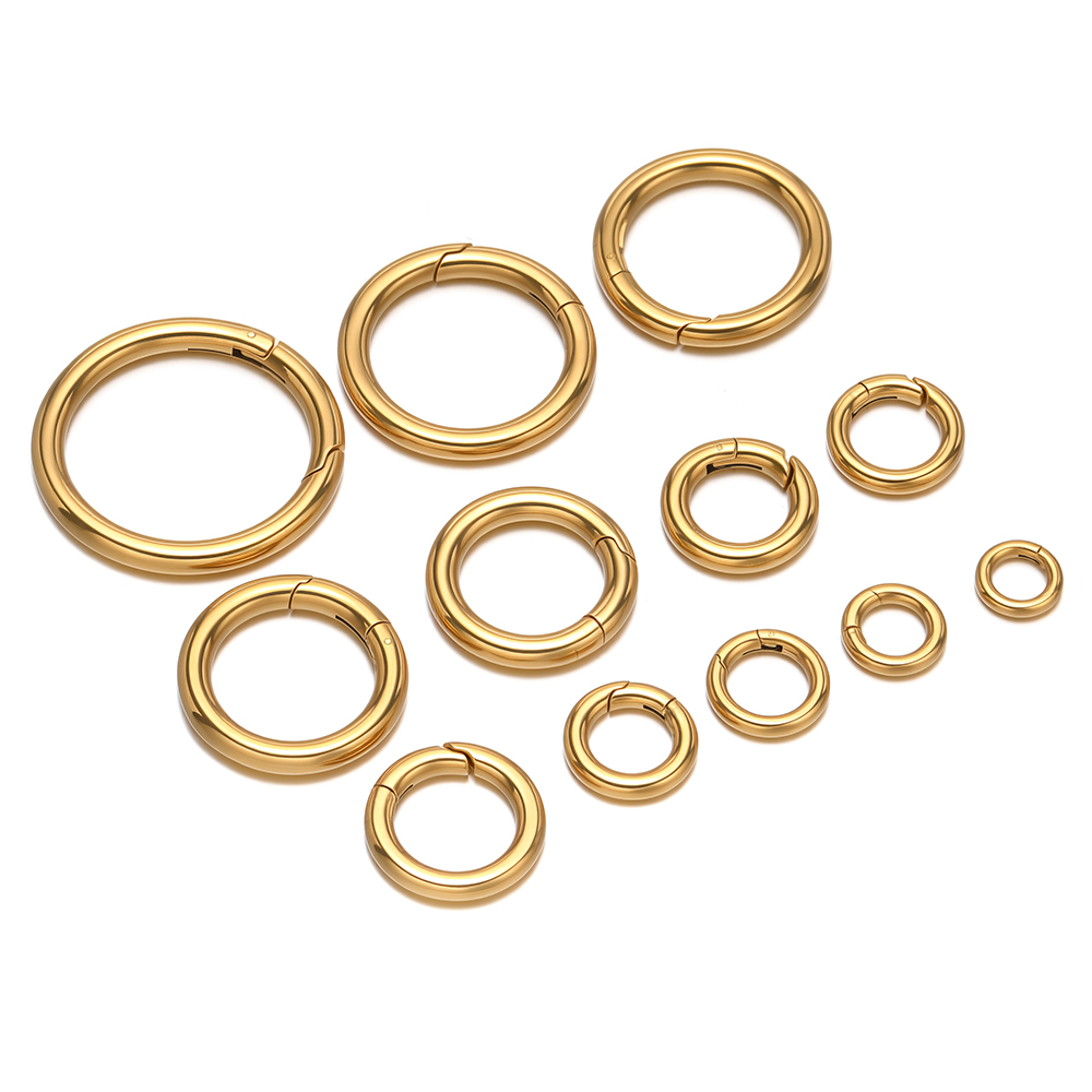 2Pcs/Lot Penjepit Pegas Bulat  - Jewelry Making Hardware ulasan dan harga