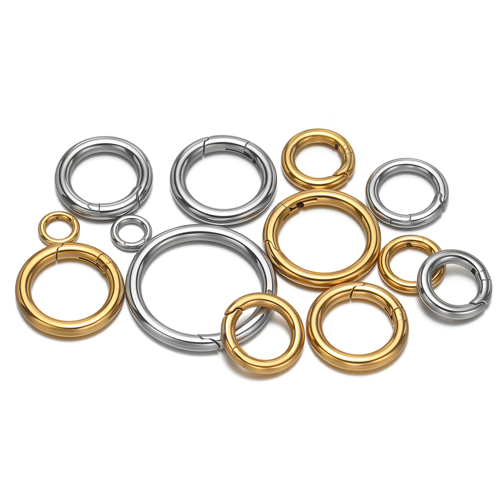 2Pcs/Lot Penjepit Pegas Bulat  - Jewelry Making Hardware ulasan dan harga